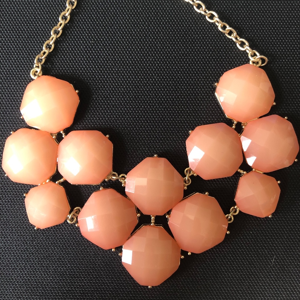 Pink Jeweled Necklace